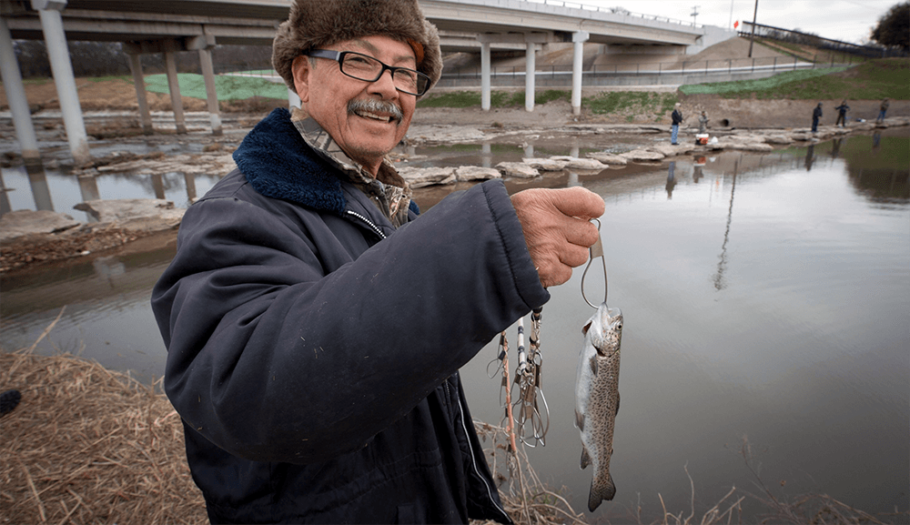 Come on in, the fish are fine! – Tarrant Regional Water District